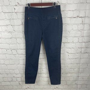 Free People Pull On Dark Wash Blue Skinny Jeans Size 30 Women’s
